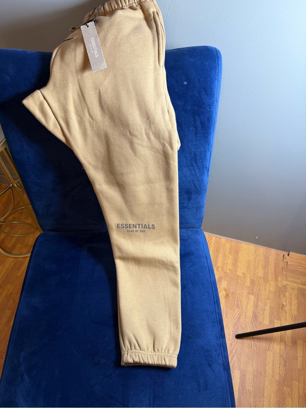 Fear of God ESSENTIALS Tan Drawstring Sweatpants